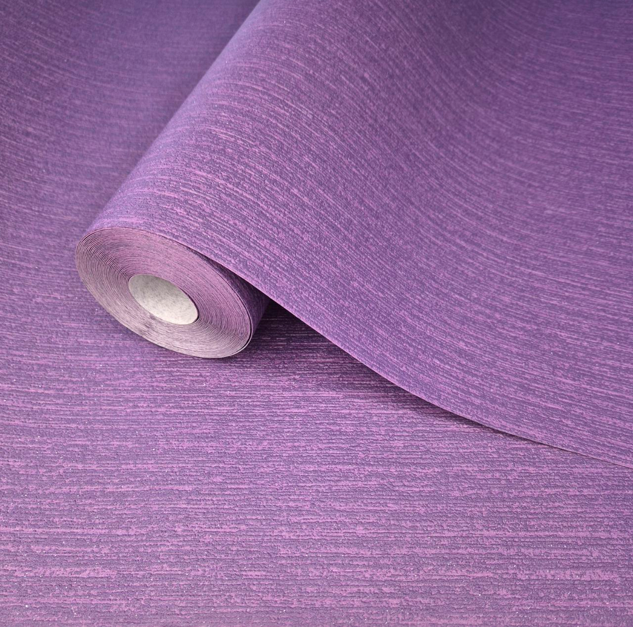 Шпалери вінілові Marburg 6481-80 однотонні для спальні/вітальні/передпокою/кухні 10x0,53 м Фіолетовий (2560469265)