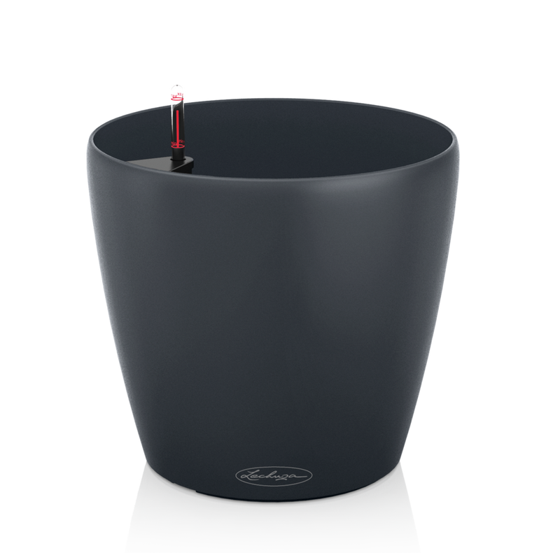 Умный горшок Lechuza Classico Color 18 круглый 2,5 л 19x17 см Серый