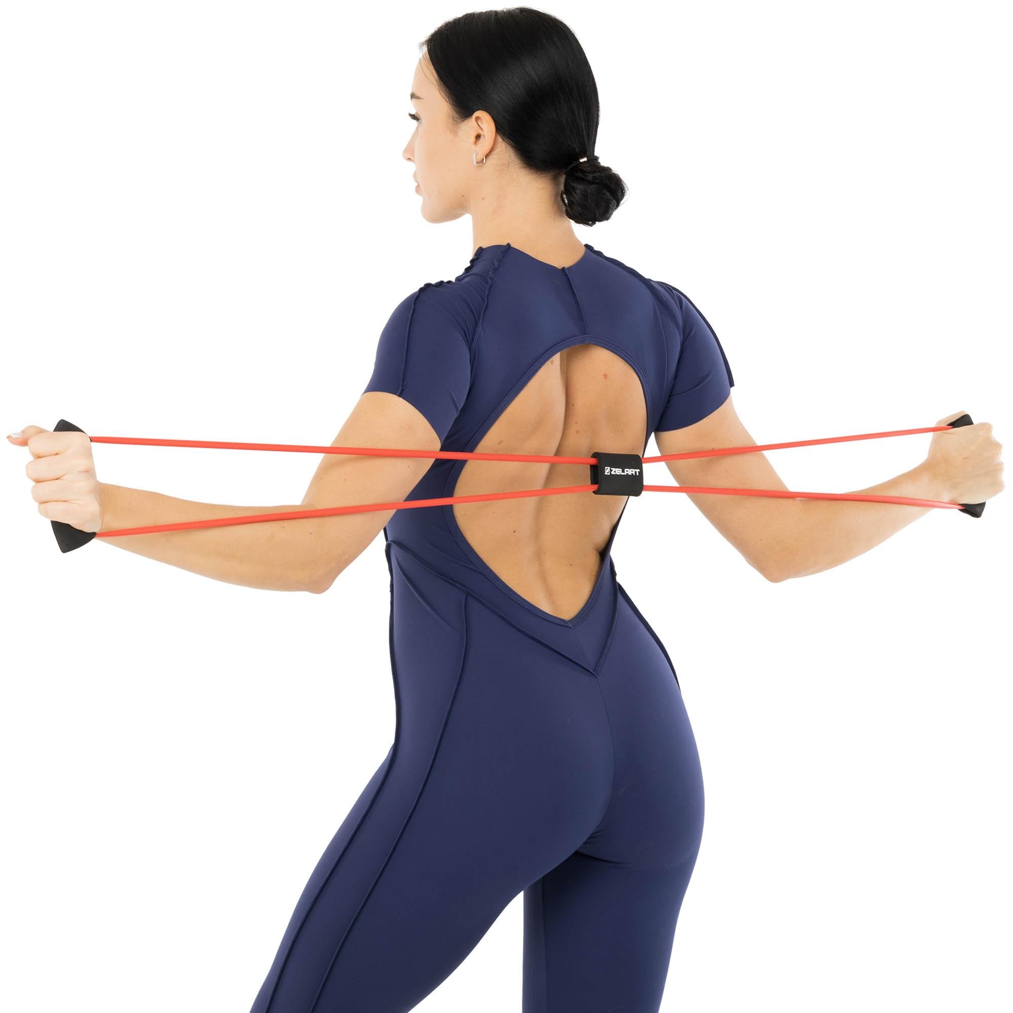 Набор эспандеров трубчатых Zelart FI-5356 TPR джгут d 11x7 мм 100 см/d 11x7 мм 60 см 2 шт. (FI-5356) - фото 12 Набор эспандеров трубчатых Zelart FI-5356 TPR джгут d 11x7 мм 100 см/d 11x7 мм 60 см 2 шт. (FI-5356) - фото 12