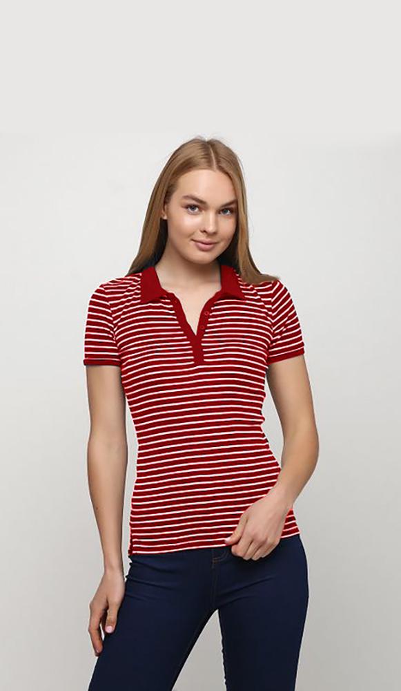 Поло женский C&A XS Красный (20294490b18)