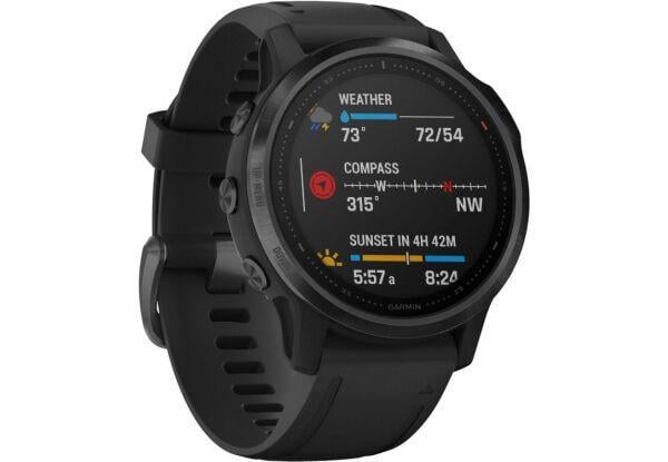 Смарт-годинник Garmin Fenix 6S Pro Black With Black Band (010-02159-13/14)