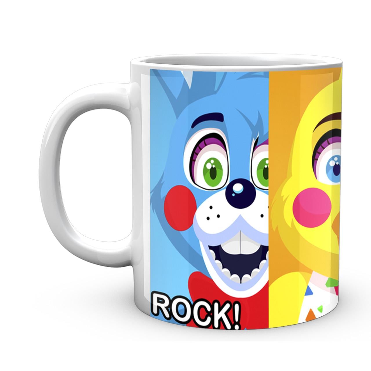 Чашка Five Nights At Freddys Пять ночей с Фредди Мультяшные головы FN.02.392
