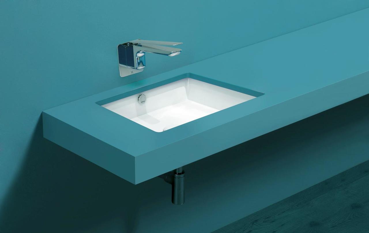 Умывальник врезной Simas Agile S59 480x370x138 мм Белый (184383) - фото 2 Умывальник врезной Simas Agile S59 480x370x138 мм Белый (184383) - фото 2