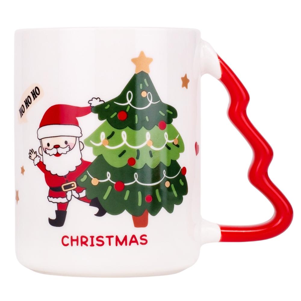 Набір чашок Веселий Санта 410 мл 4 шт. (6022-006) - фото 3 Набір чашок Веселий Санта 410 мл 4 шт. (6022-006) - фото 3