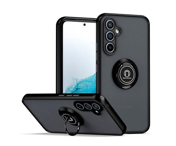 Чехол-накладка TPU Color Matte Ring для Samsung Galaxy M14 Чёрный Чехол-накладка TPU Color Matte Ring для Samsung Galaxy M14 Чёрный