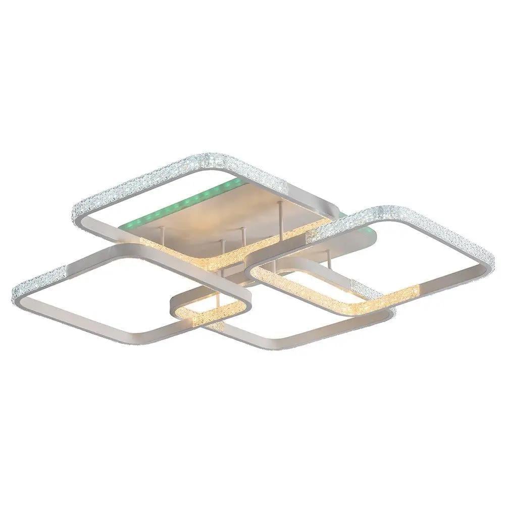 LED-люстра потолочная Valeso V-X6002-4 WT 96W (28687636)