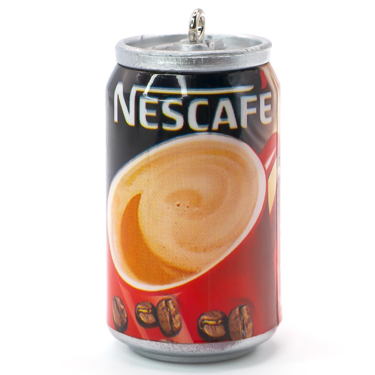 Подвеска брелок в виде банки Nescafe 45х23 мм 1 шт. (ПД4523р19)