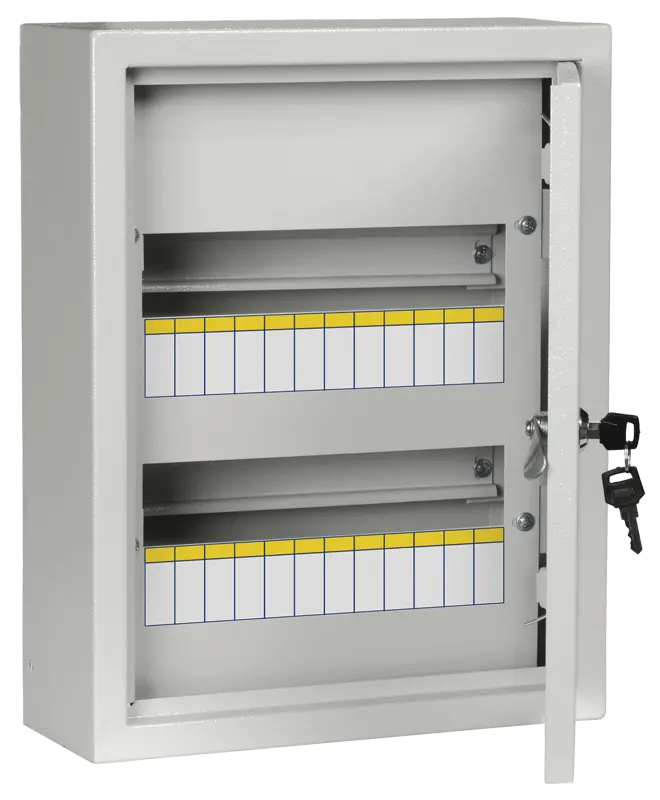 Щит распределительный УЕК ЩРн-24 24 модуля IP31 навесной c замком металлический 395х310х120 мм (MKM14-N-24-31-U) Щит распределительный УЕК ЩРн-24 24 модуля IP31 навесной c замком металлический 395х310х120 мм (MKM14-N-24-31-U)