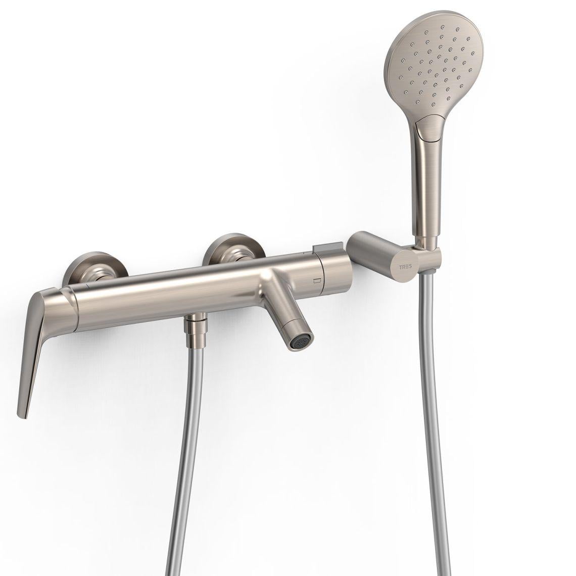 Смеситель для ванны Tres FUJI 28117001AC однорычажный Сатин (212680)