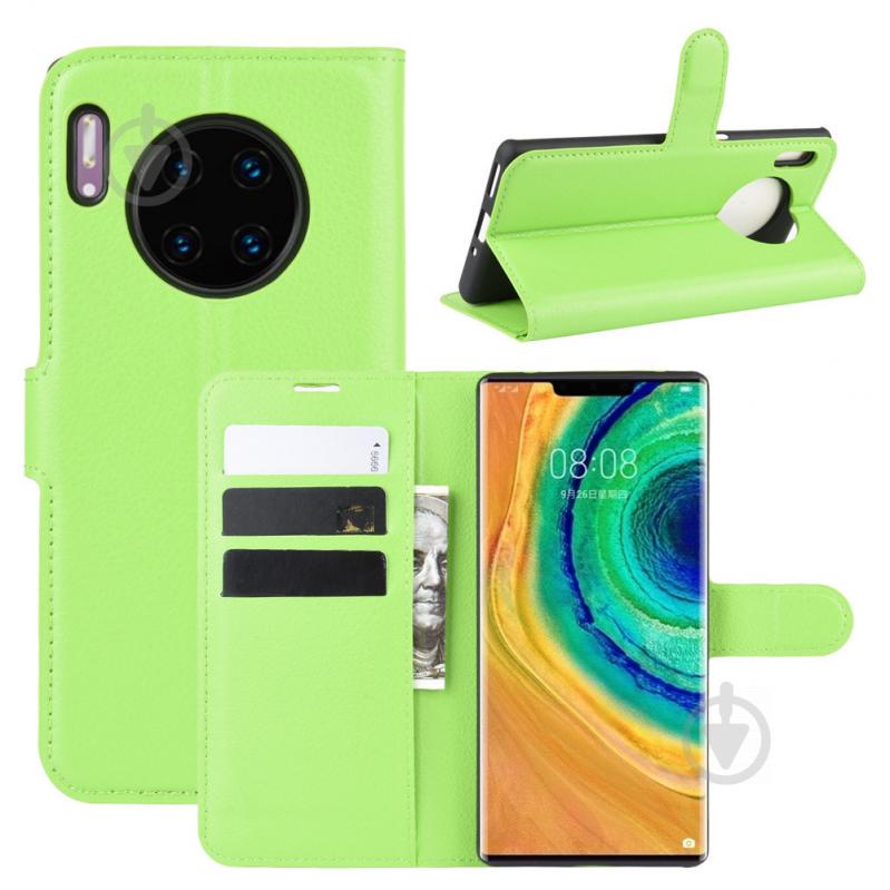 Чехол-книжка Litchie Wallet для Huawei Mate 30 Pro Green (hub_FBxb30671) - фото 2