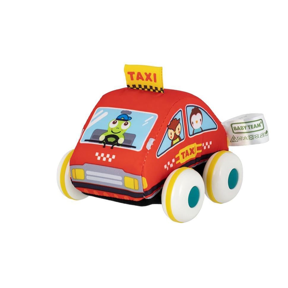 М'яка іграшка Baby Team Таксі 8420 (RLT51248)
