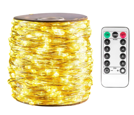 Гірлянда краплі роси 1200 LED лампочок 120 м Біле тепле світло/Срібний дріт (26278485) - фото 1 Гірлянда краплі роси 1200 LED лампочок 120 м Біле тепле світло/Срібний дріт (26278485) - фото 1