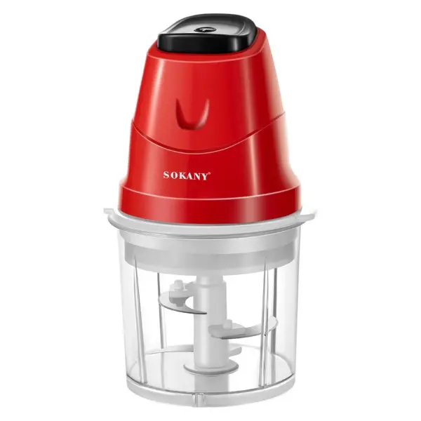Подрібнювач Sokany SK-06009R з та чашею 700 мл Червоний (149-107-SK-06009R)