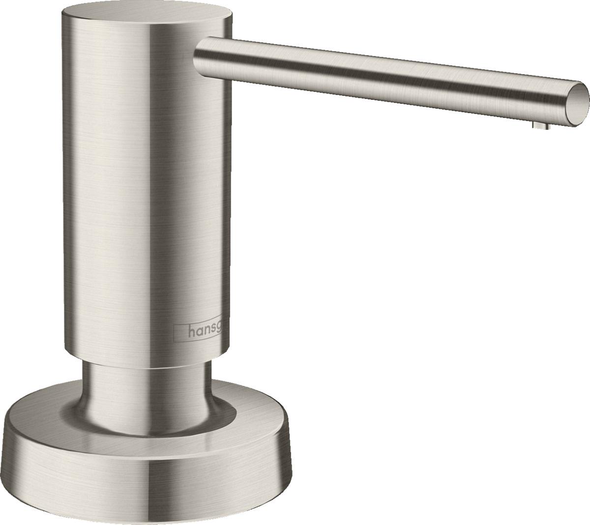 Дозатор для мила Hansgrohe A51 Modern 500 мл Сталевий (40448800)