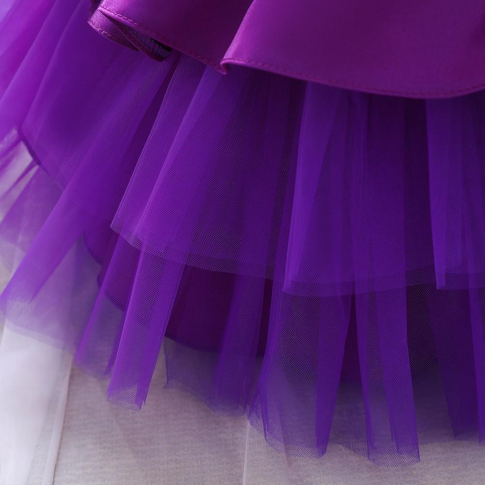 Платье праздничное 90 см Фиолетовое (23991943) - фото 6 Платье праздничное 90 см Фиолетовое (23991943) - фото 6