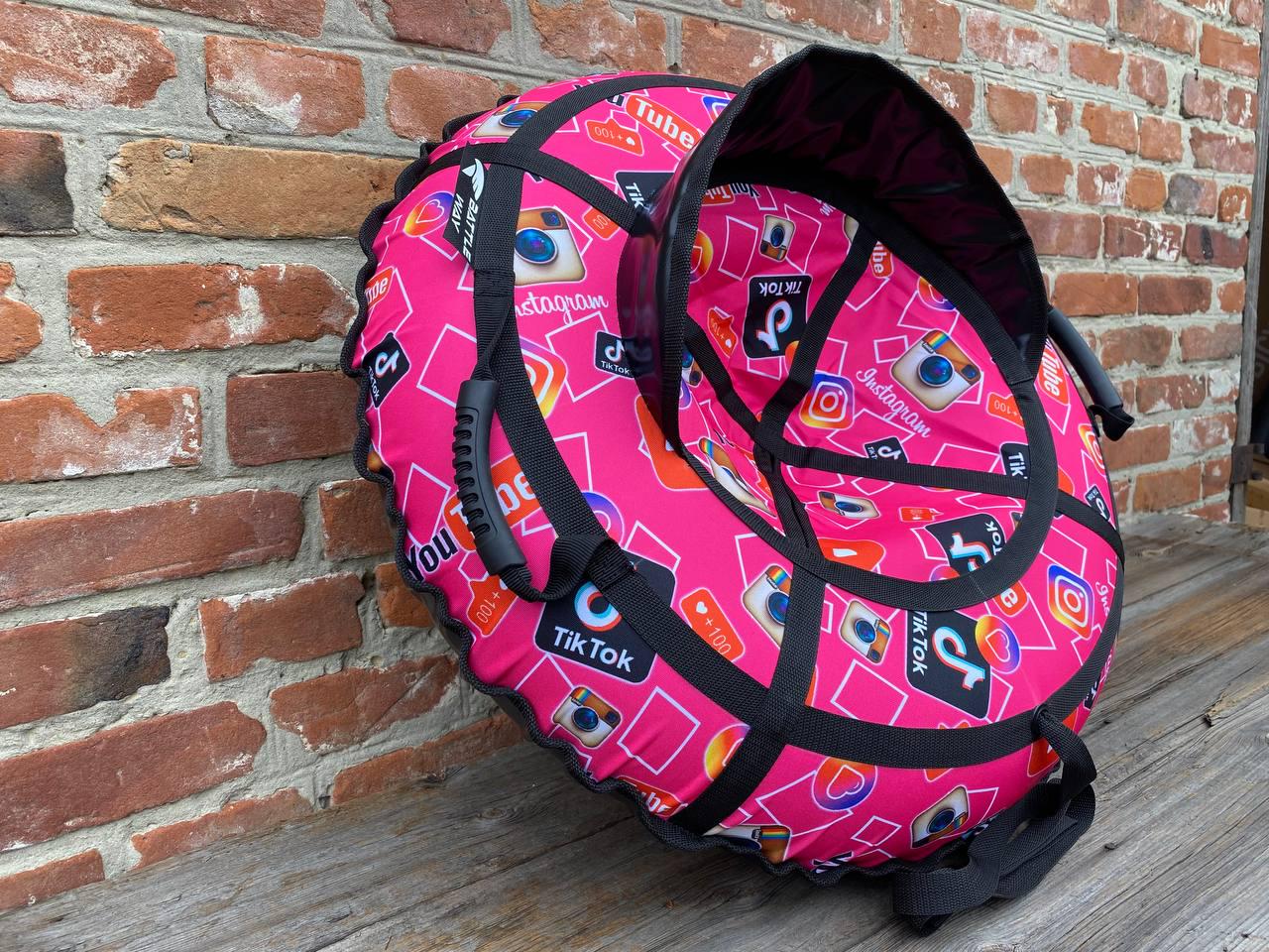 Тюбінг Tik-Tok зі спинкою 120 см камера 15" (bbc3c87c) - фото 4 Тюбінг Tik-Tok зі спинкою 120 см камера 15" (bbc3c87c) - фото 4