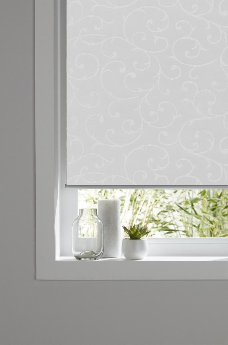 Рулонна штора NewTex Акант 130х165 см Білий (2018) - фото 3 Рулонна штора NewTex Акант 130х165 см Білий (2018) - фото 3