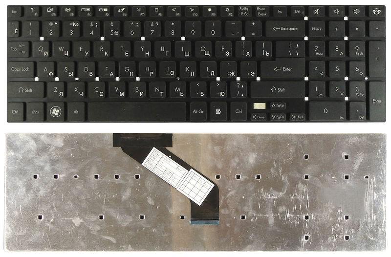Клавиатура для ноутбука Acer Gateway NV55 Black