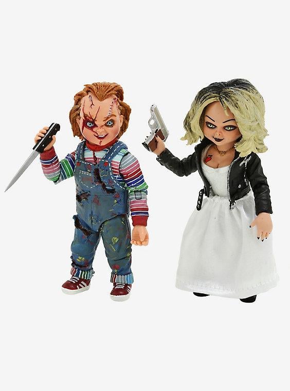 Фигурки NECA Bride of Chucky 17 см 2 шт.