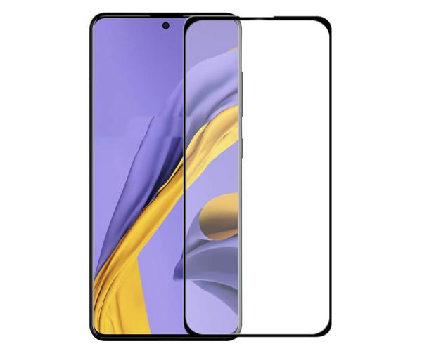 Защитное стекло Full Screen Tempered Glass 2.5D для Samsung Galaxy A51 Black