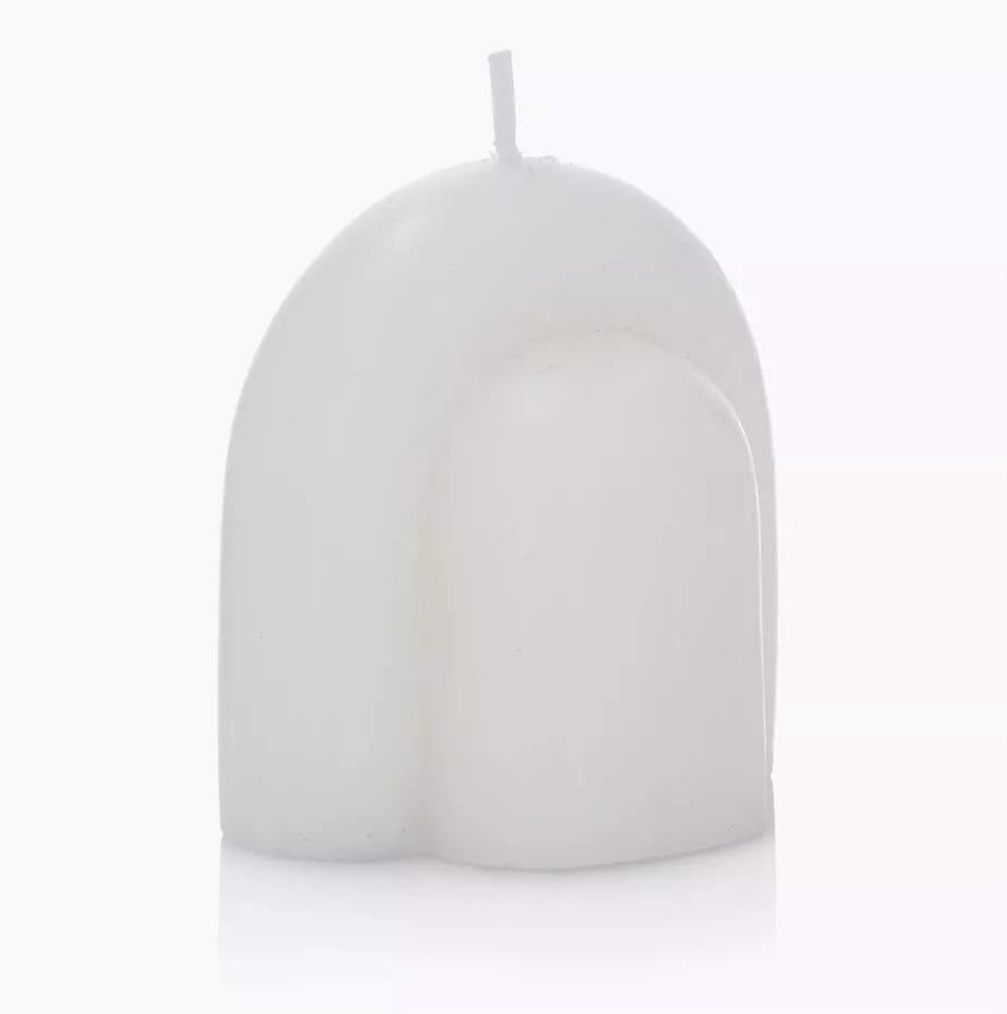 Свеча DUKA MODERNIST 5x5,5 см Кремовый (1219331)