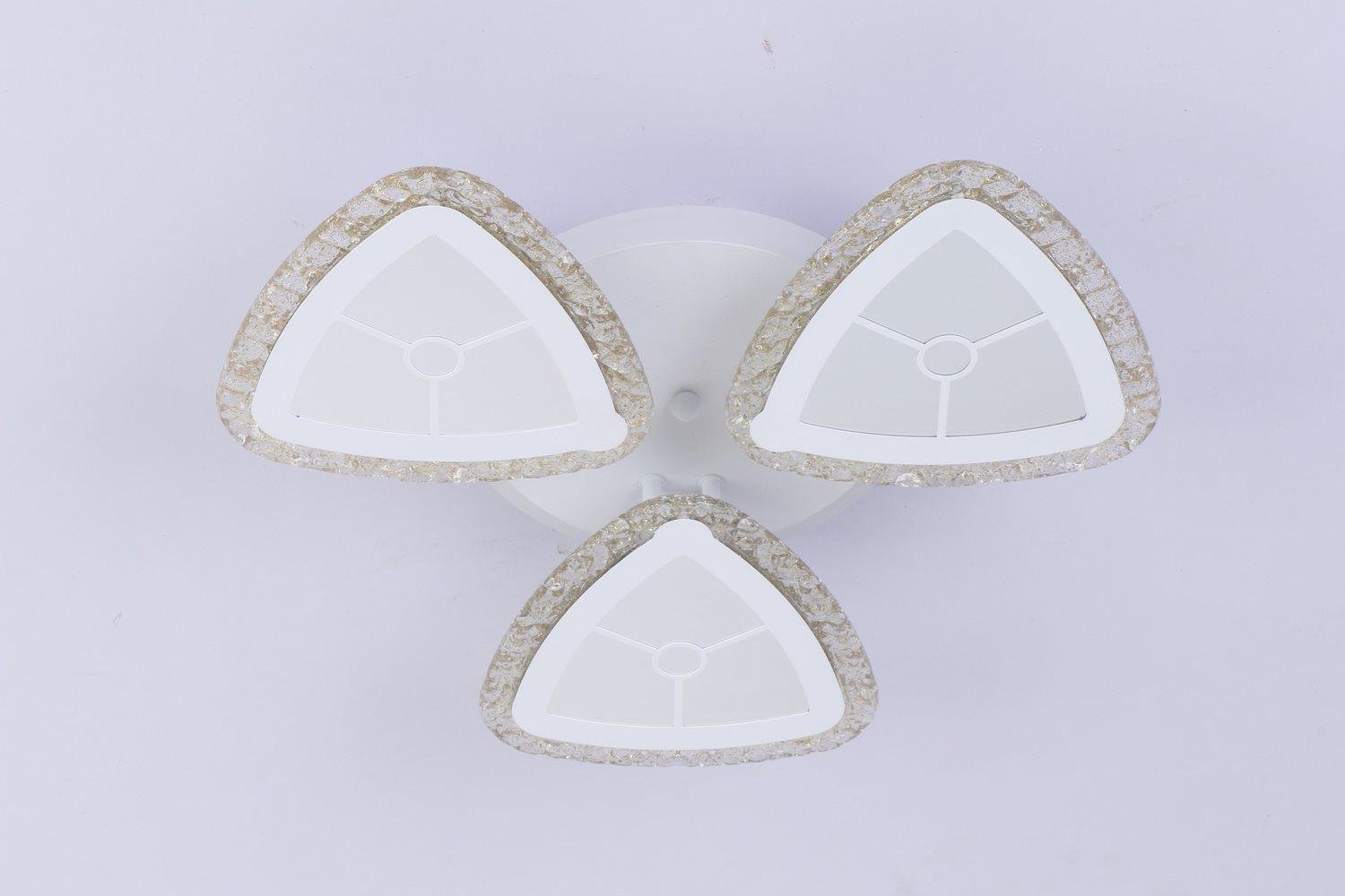 Люстра светодиодная с пультом Valeso V K39932-3+1 WT (000036394) - фото 2 Люстра светодиодная с пультом Valeso V K39932-3+1 WT (000036394) - фото 2