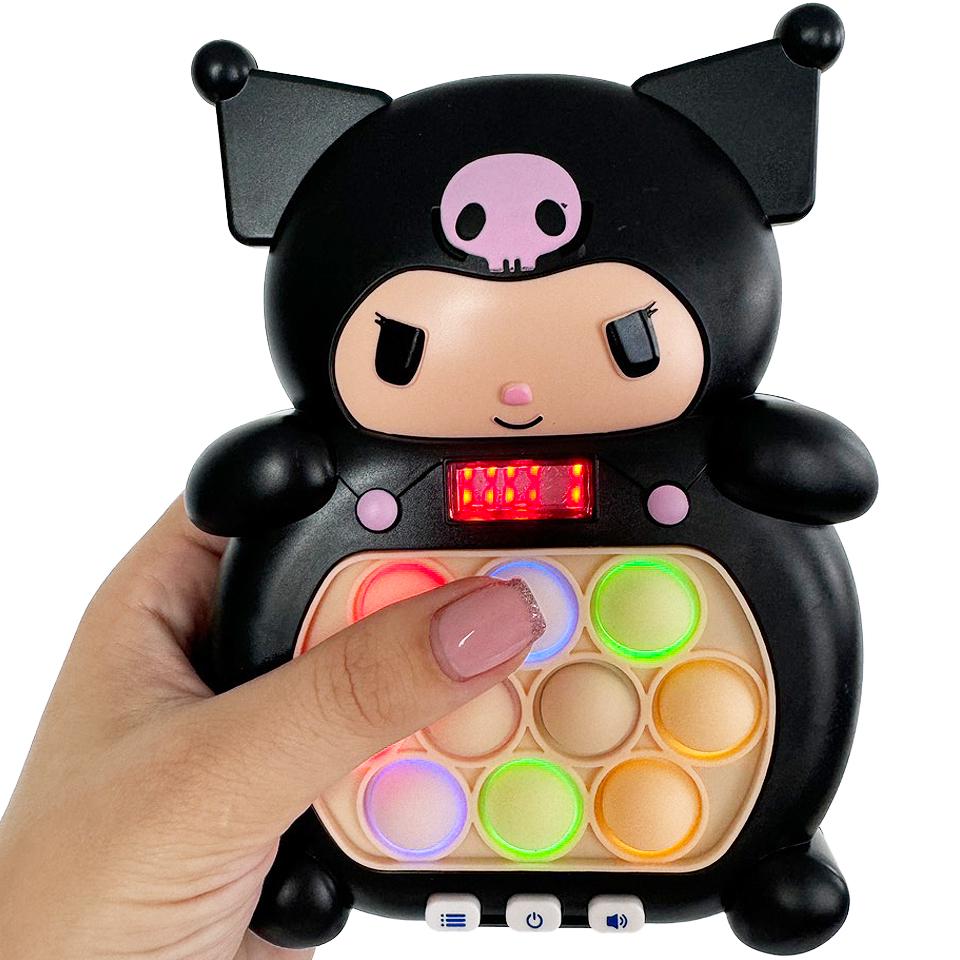 Интерактивная игрушка Quick Push Game Pop It 999 уровней Kuromi Black (20376479) - фото 6 Интерактивная игрушка Quick Push Game Pop It 999 уровней Kuromi Black (20376479) - фото 6