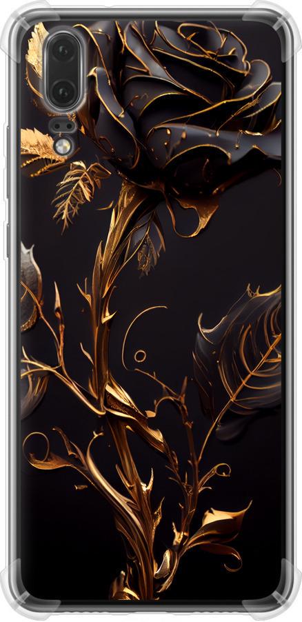Чехол на Huawei P20 Роза 3 (5552sp-1396-42517) Чехол на Huawei P20 Роза 3 (5552sp-1396-42517)