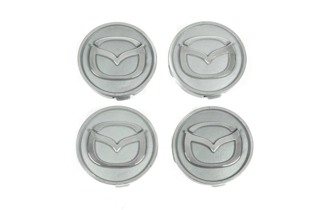 Колпачки на диски Davs Auto maz5955tur-sir для Mazda abs-пластик Серый
