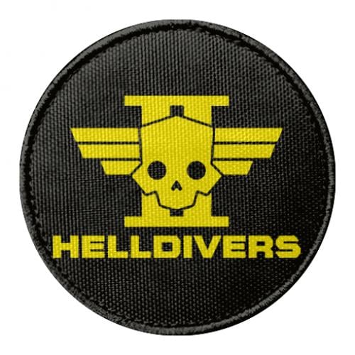 Шеврон круглый Helldivers 2 (17668880-2-200641)