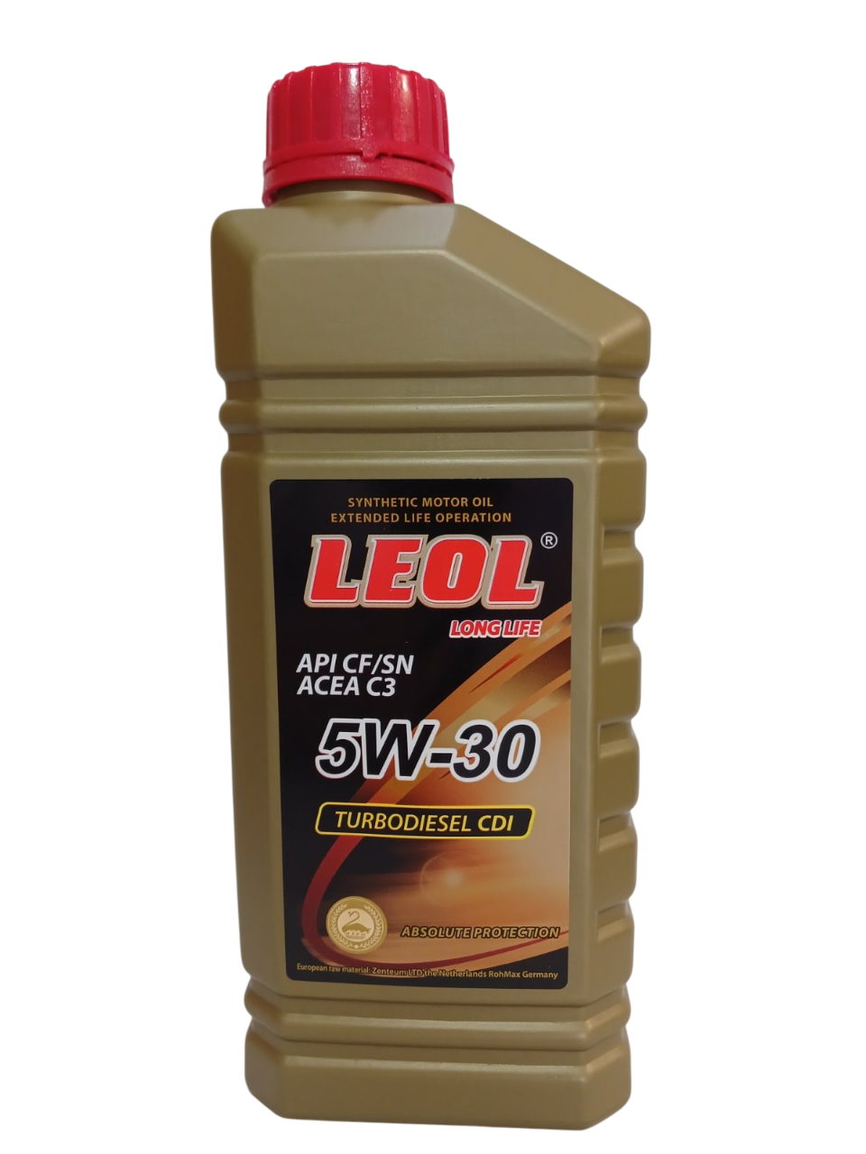 Олива моторна Леол TURBODIESEL CDI CF/SN С3 5W-30 1 л (2630035639) Олива моторна Леол TURBODIESEL CDI CF/SN С3 5W-30 1 л (2630035639)