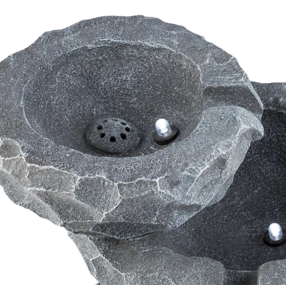 Фонтан каскадный Blumfeldt Felsquell на солнечной батарее 200 л/ч (10032287) - фото 5 Фонтан каскадный Blumfeldt Felsquell на солнечной батарее 200 л/ч (10032287) - фото 5