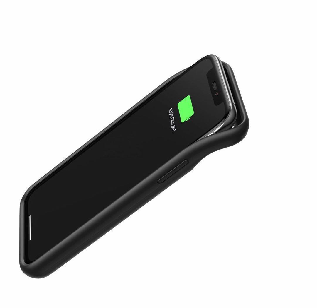 Чехол-аккумулятор AmaCase для iPhone 12/12 Pro 3500 мАч Черный