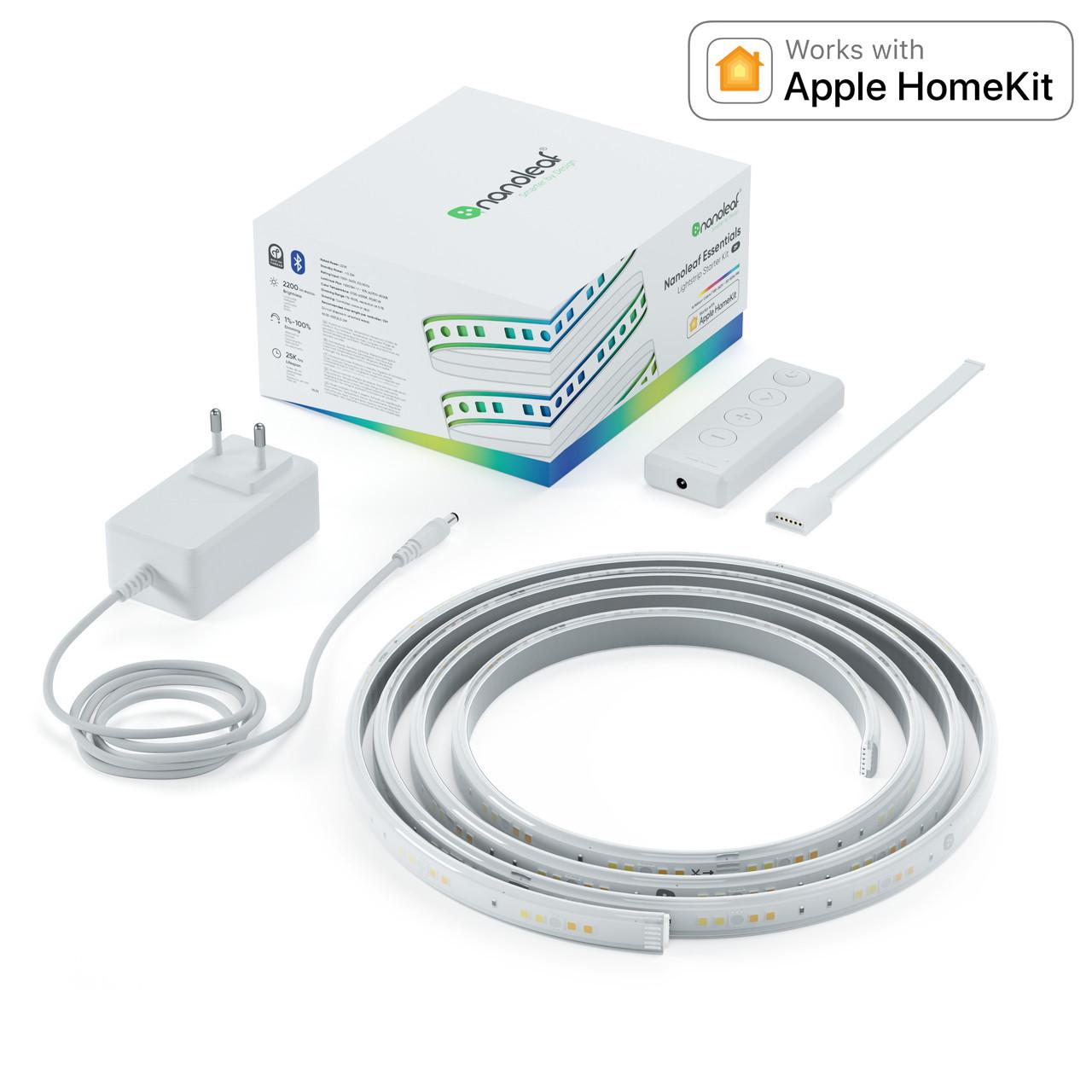 Світлодіодна стрічка Nanoleaf Essentials Lightstrip Starter Kit Apple Homekit 2 м (1345801882) - фото 2