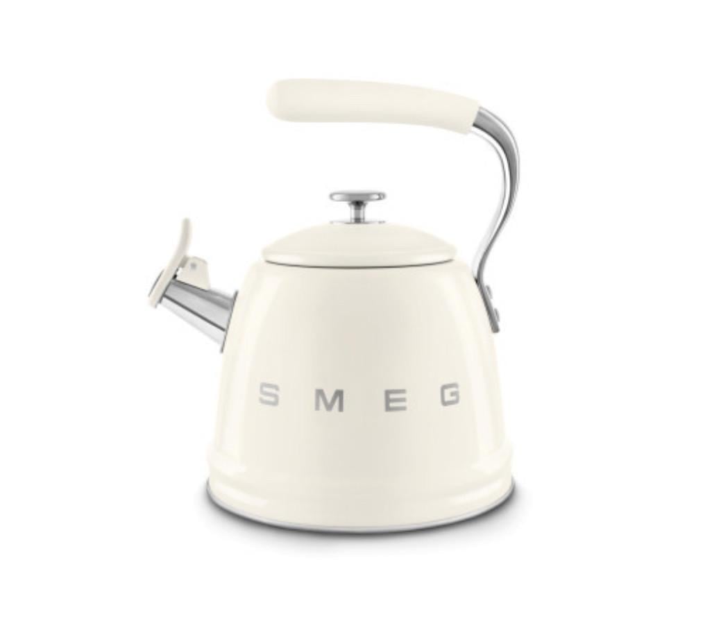 Чайник зі свистком Smeg 2,3 л кремовий (2907801219)