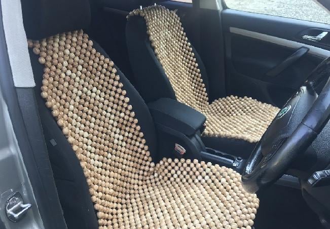 Массажер-накидка деревянная на автомобильное сиденье