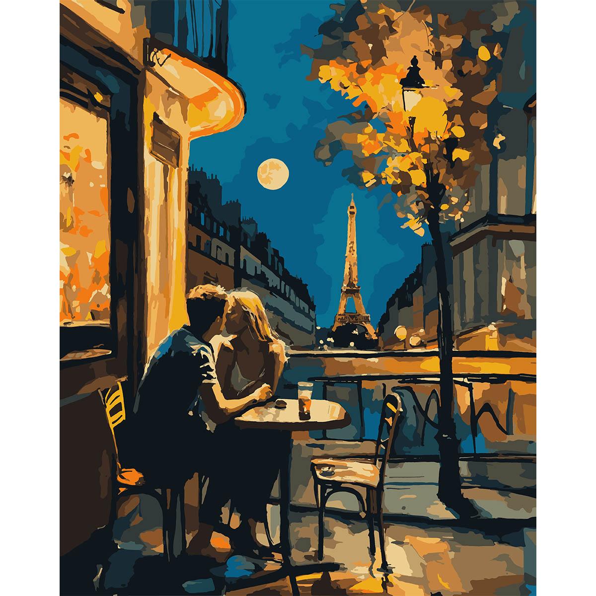 Картина по номерам Santi Романтический вечер 40x50 см (Top-954831)