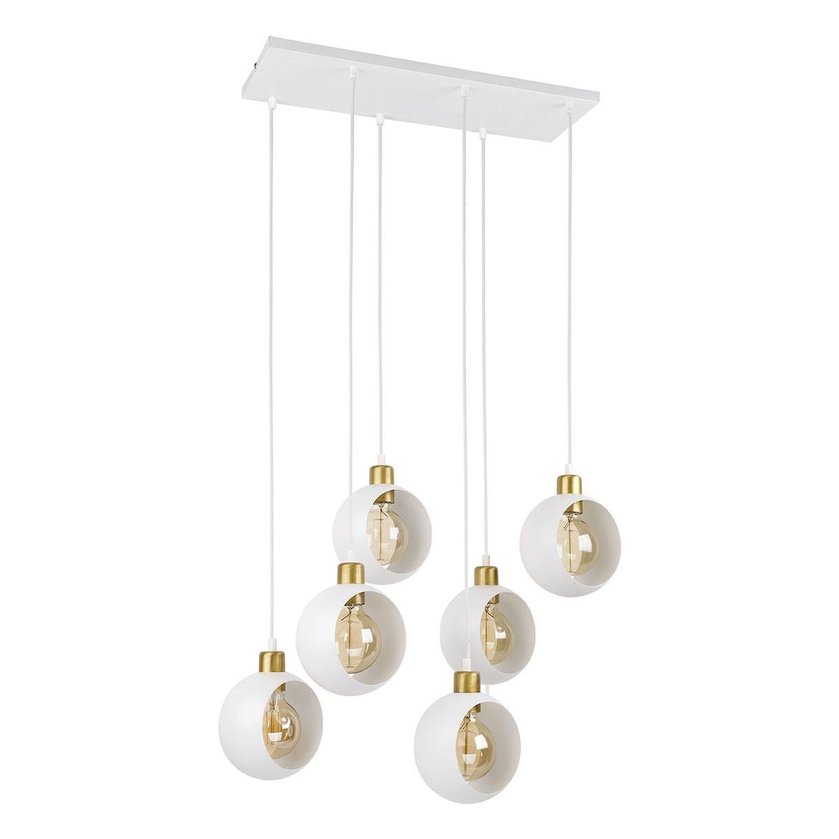 Люстра TK Lighting Cyklop White 2746