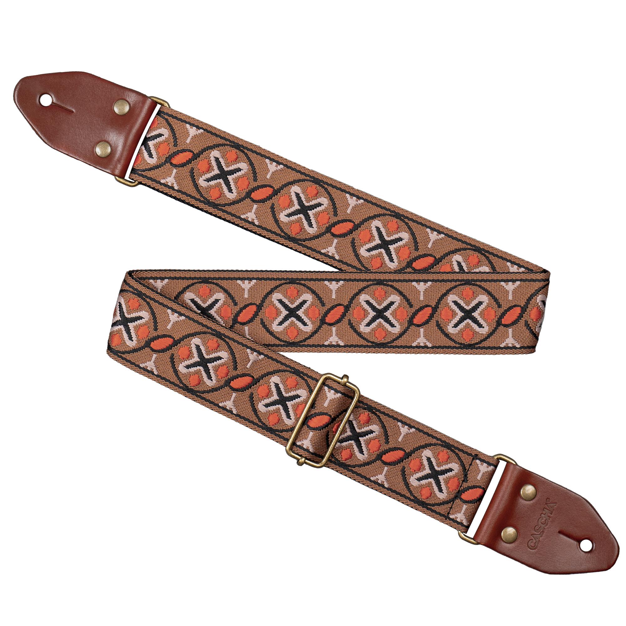Ремень к гитаре Cascha Jacquard CGS-JW3 Cross (67328)
