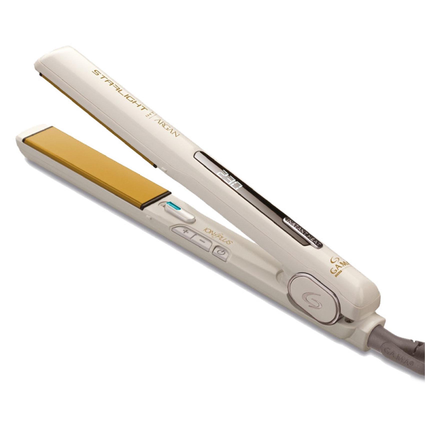 Выпрямитель для волос Gama Starlight Argan GI0101 Белый (6573)