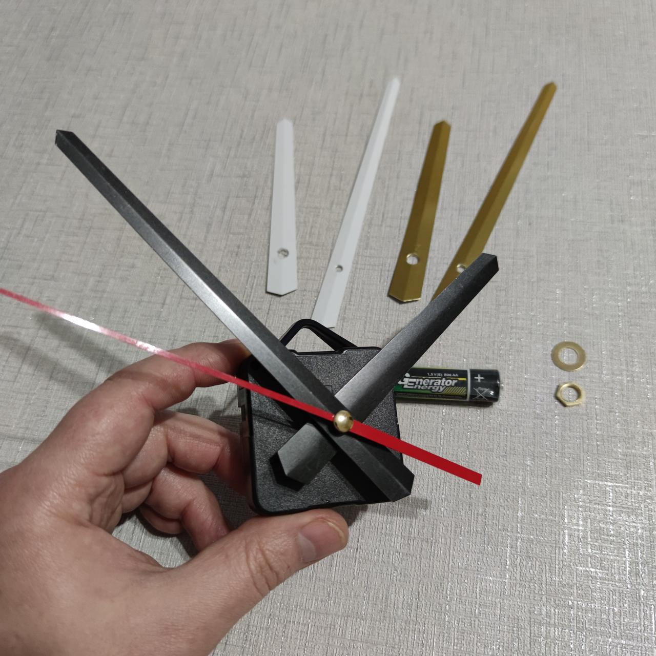 Механизм часовой для настенных часов Черный (1756503317) - фото 5