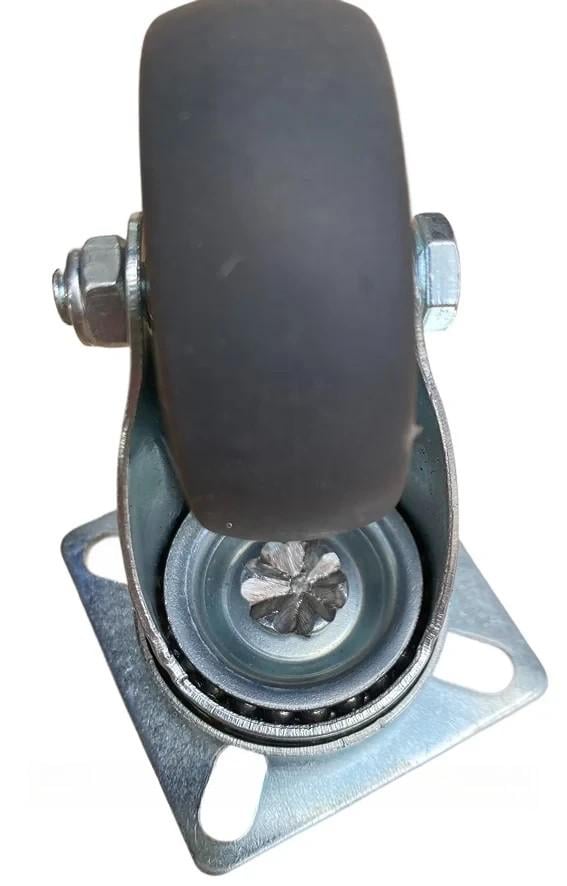 Колесо в поворотном кронштейне на площадке 50 мм (1851279810) - фото 3