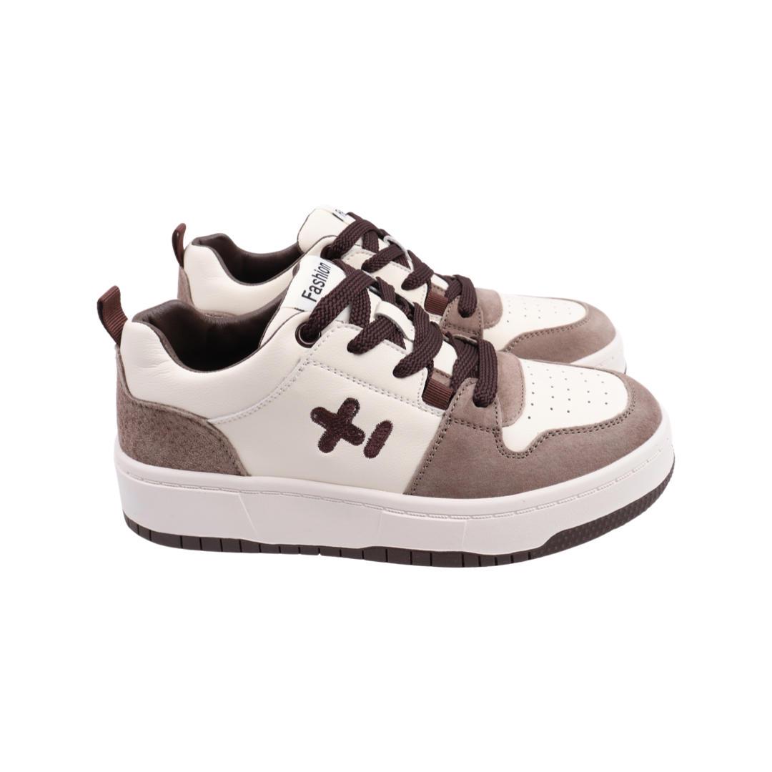 Кеды женские Li Fexpert из кожи Бежевый (1014-22DK 40)