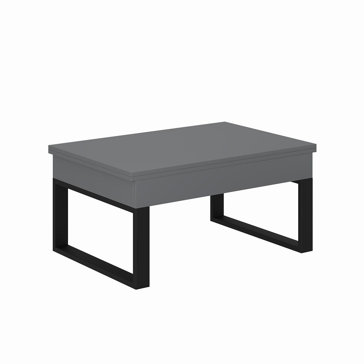 Журнальный стол-трансформер S-Fly 880x466x600 мм Графит серый (TB33070000030) - фото 2 Журнальный стол-трансформер S-Fly 880x466x600 мм Графит серый (TB33070000030) - фото 2
