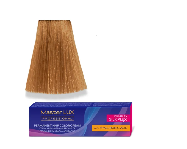Крем-краска для волос стойкая Master LUX 8.74 60 мл Светло-русый коричнево-медный Крем-краска для волос стойкая Master LUX 8.74 60 мл Светло-русый коричнево-медный