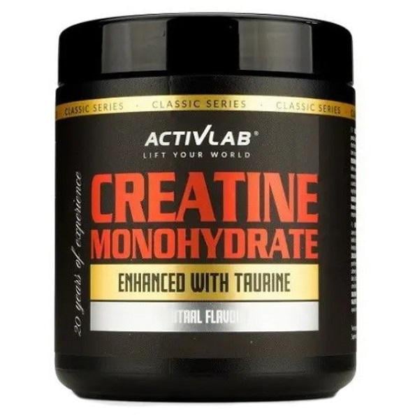 Креатин моногидрат ACTIVLAB Classic Series Creatine Monohydrate Enhanced With Taurine 300 г/50 сервировка Natural flavour (000024697)