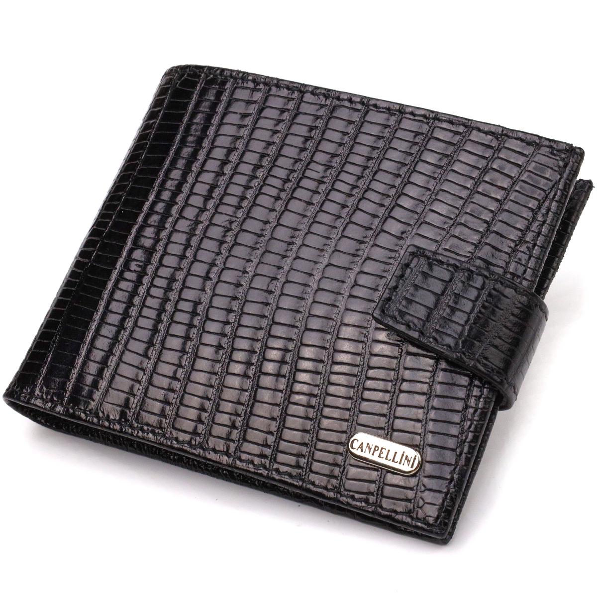 Кошелек мужской кожаный Canpellini 21789 Черный (55568)
