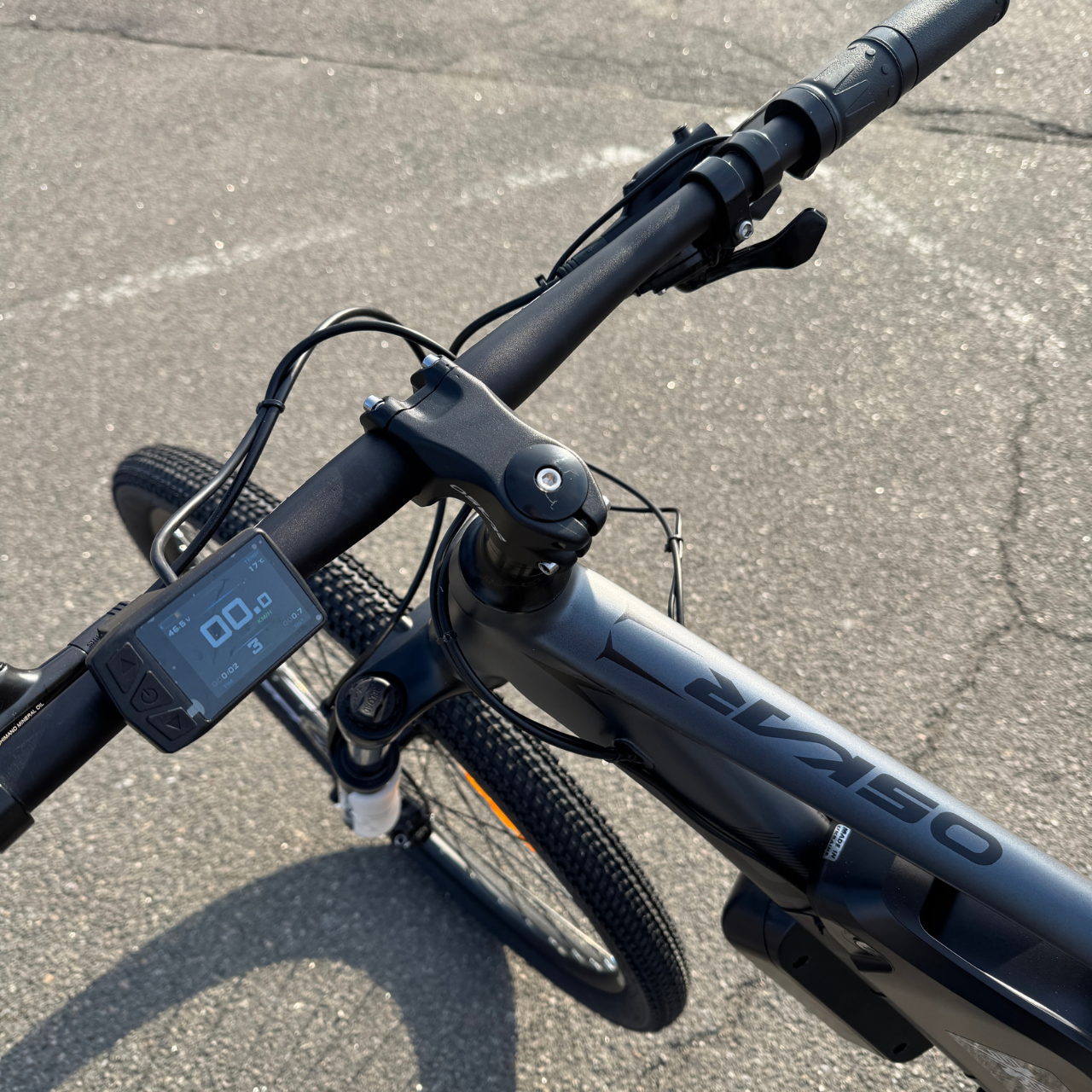 Велосипед Oskar 29" Blaze з Е-комплектом 1000W/48V/21ah/до 65 км запас ходу з дисплей LSD10/Pas-ассистент (86049589) - фото 5