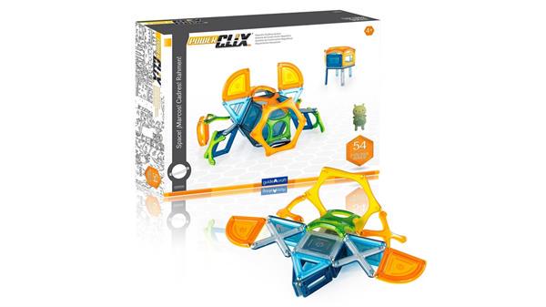 Конструктор магнітний Guidecraft PowerClix Explorer Series Космос 54 деталі (G9470)
