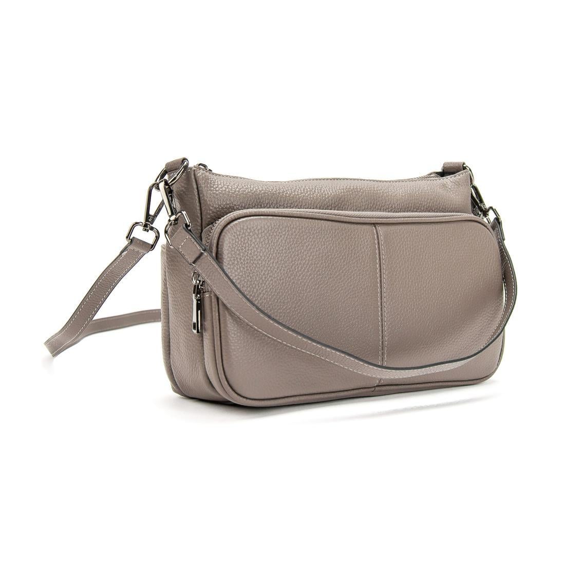 Жіноча сумка через плече Royal Bag B24-W-8816C з натуральної шкіри Коричневий (6974)